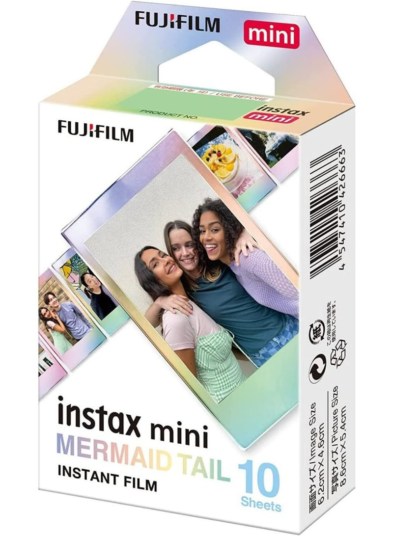 إنستاكس FUJIFILM Instax mini Mermaid Tail Film {10 Exposures} - Image 2